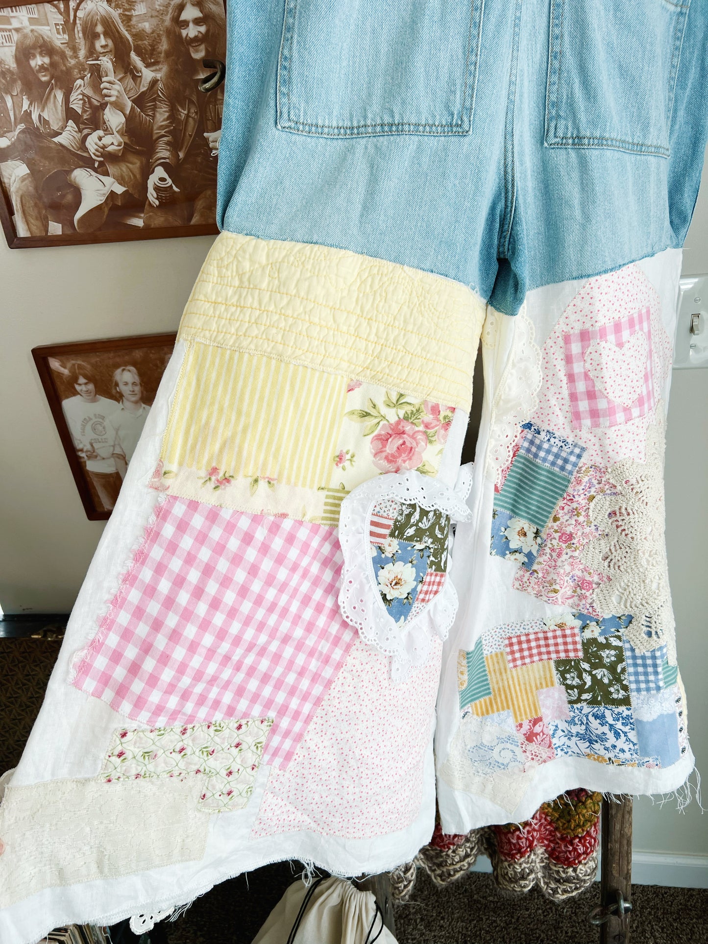 Murphy Overalls: Daydream Bloom