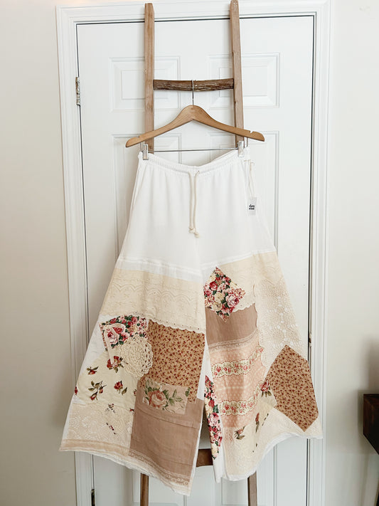 Murphy Pant: Beige Sunrise