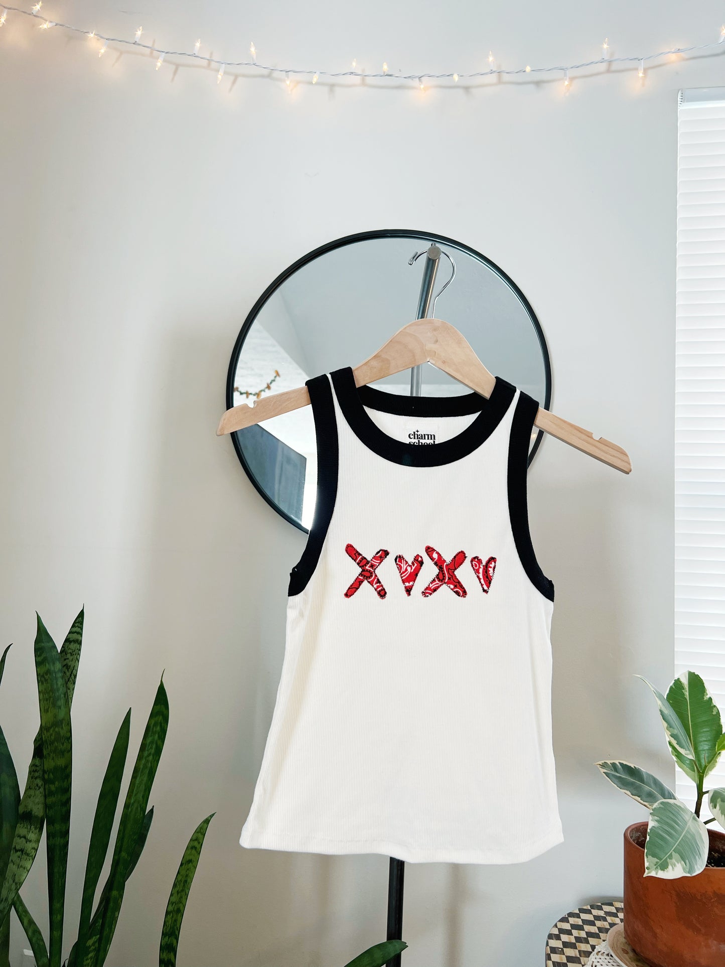 Rosie Patchwork Tank: XOXO