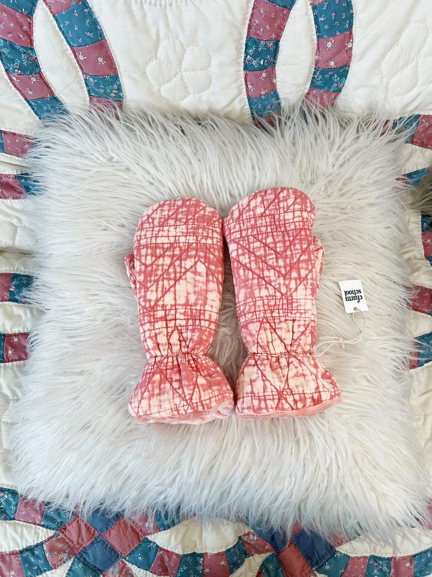 Quilted Winter Mittens