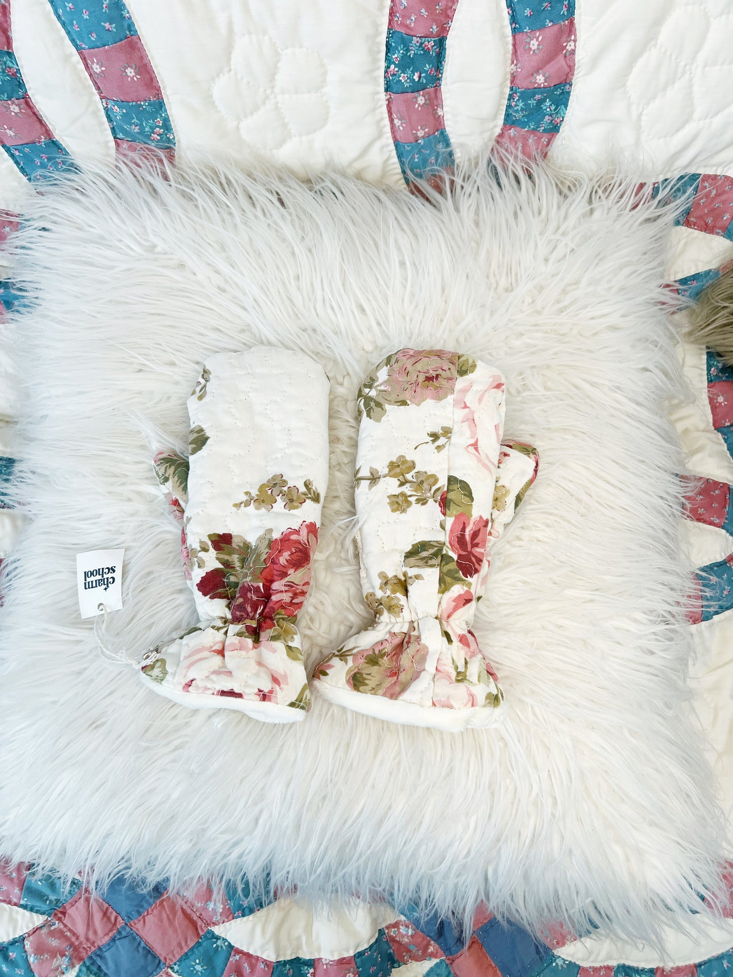 Quilted Winter Mittens